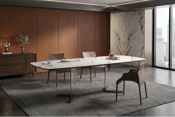 Diseño de mesa de mármol, mesas de salón, mesa de comedor de acero inoxidable, mesa de comedor moderna.