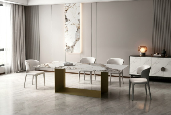 Modernos mesas de comedor salón cocina 180x90 mesa de comedor mesa de diseño acero inoxidable