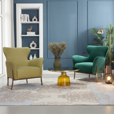 Sillón Diseño Sofá Relax Tela Salón Lujo Asiento de televisión