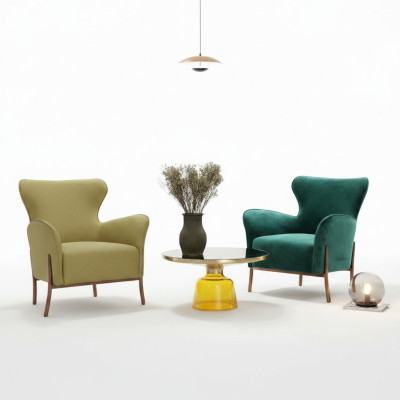 Sillón Diseño Sofá Relax Tela Salón Lujo Asiento de televisión