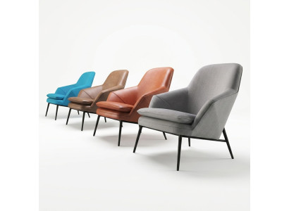 Sillón Diseño Sofá Reláx Textil Salón Lujo Cuero Club Tapiz