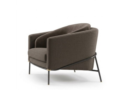 Sillón de diseño moderno para sala de estar sofá de una plaza sofá lounge club.
