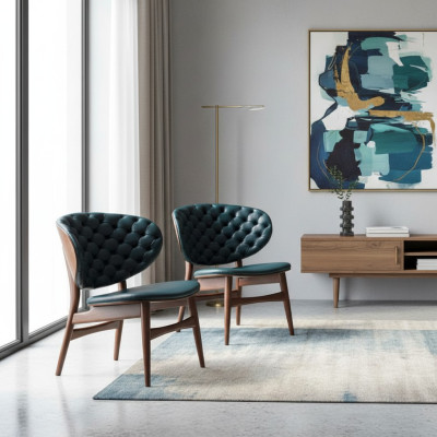 Sofá de una plaza para la sala de estar, sofá, salón, club, hotel, sillón de lujo.