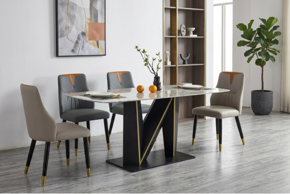 Mesa Mesa de comedor Comedor moderno Sala de estar Cocina Mesas Diseño Mesas de comedor Muebles