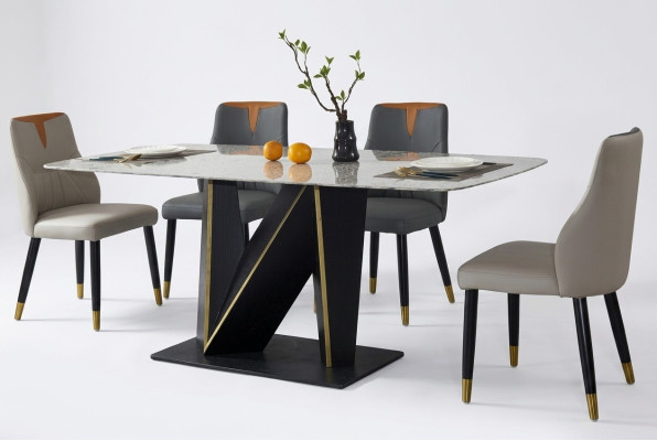 Mesa Mesa de comedor Comedor moderno Sala de estar Cocina Mesas Diseño Mesas de comedor Muebles