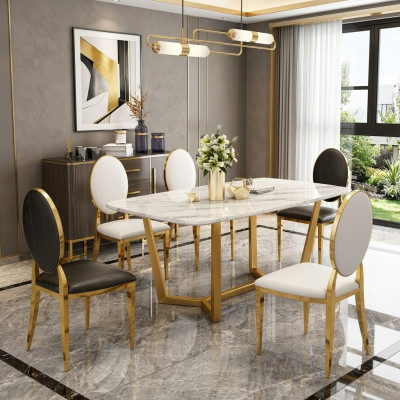 Diseño mesa comedor moderna mármol comedor salón cocina mesas mesa