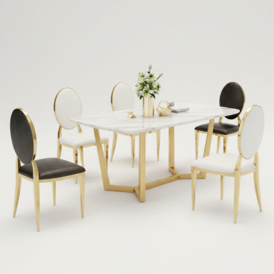 Diseño mesa comedor moderna mármol comedor salón cocina mesas mesa