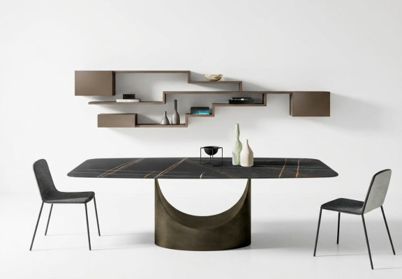 Mesa de comedor moderna mesa mesas comedor lujo muebles diseño piedra cocina nuevo