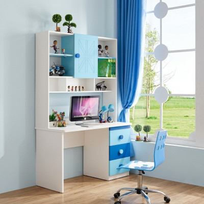 Escritorios infantiles de 120 cm de diseño, escritorio de lujo para habitaciones, muebles de mesa.