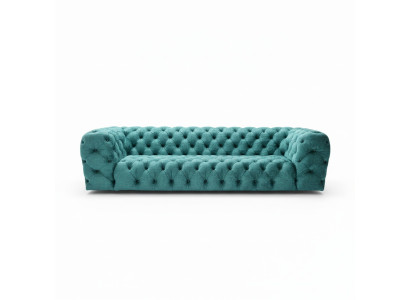 Sofá Chesterfield Muebles Italianos 4 plazas diseño de lujo sofá nuevo de lujo