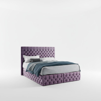 Dormitorio Cama Camas Acolchado Doble Matrimonial Hotel Lujo Cuero Moderno
