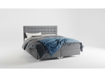 Muebles de dormitorio Estructura de cama 180x200 Diseño de lujo Cama doble Camas Tapizadas