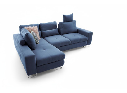 Sala de estar Sofás textiles en forma de L Sofás rincón Sofá de esquina Sofá de tapicería