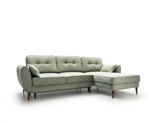 Sofás Diseño Sofá esquinero en forma de L Muebles Funciones Cama Textil Cuero Sofá cama