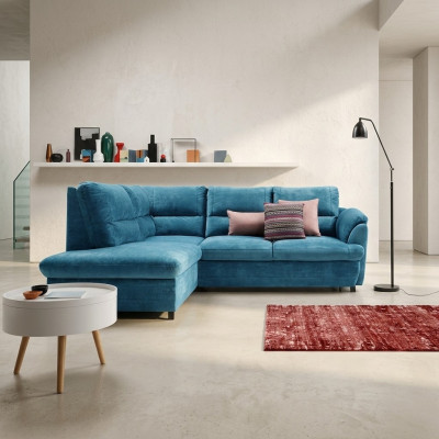 Sofá esquinero Nuevo Sofás de diseño moderno Sofa Cama Tela Forma de L Sala de estar Nuevo