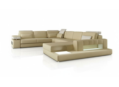 Sofá esquinero en forma de U, conjunto de salón, sofá, tapizado, esquina, sofá de tela, sofás de cuero