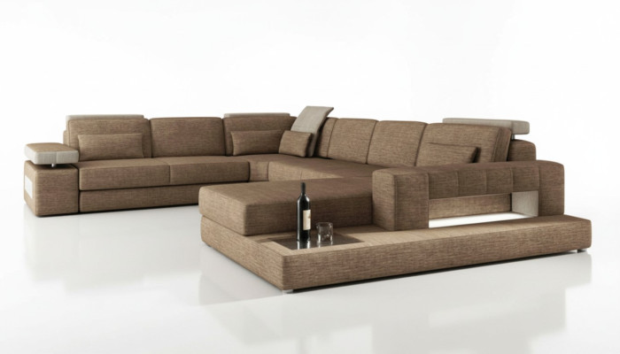Sofá de esquina sofá tapizado sofá en forma de U conjunto de muebles de salón sofá de esquina conjunto de muebles de salón nuevo