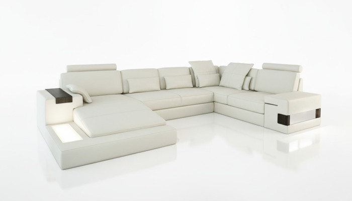 Sofá esquinero, paisaje de vida en casa, forma de U, sofá esquinero, sofá, diseño, tapicería, nuevo.