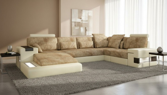 Sofá de salón sofá sofá vintage sofás esquina sofá en forma de U nuevo
