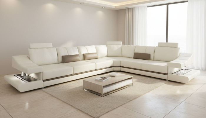 Sofá de esquina para la sala de estar, sofá cama, sofás de diseño moderno, muebles de sofá.