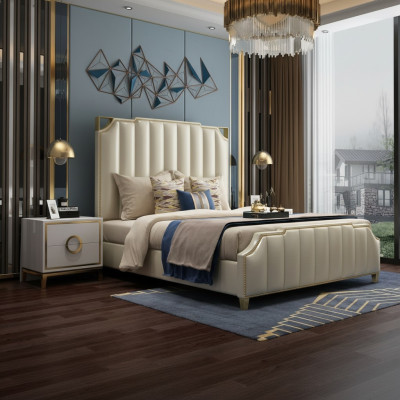 Diseño cama camas 180x200cm Dubai doble hotel madera dormitorio lujo