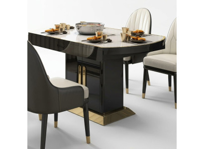 Mesa de comedor multifuncional, mesas redondas, mesa de comedor, muebles, cocina redonda de acero inoxidable.