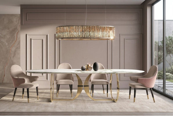 Mesa de comedor de acero inoxidable sala de estar cocina moderna mesas de diseño de metal