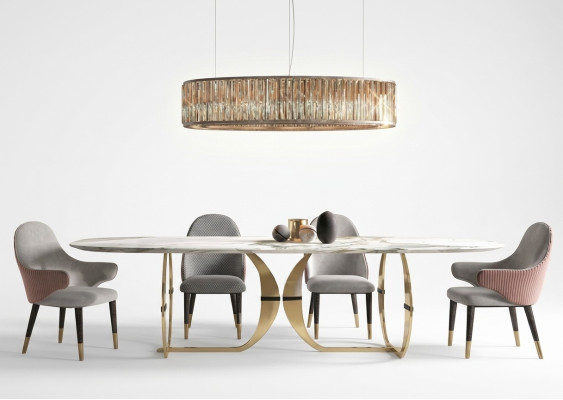 Mesa de comedor de acero inoxidable sala de estar cocina moderna mesas de diseño de metal