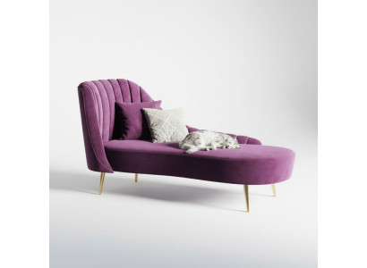 Chaise Lounge Liege Luxus Möbel Polster Liegen Sofa Relax Chaiselounge  Sofá chaise longue de lujo para descansar con cojines y tapizados.