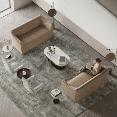 Sofá de 2+2 plazas conjunto de sala de estar sofás sofá asiento diseño sofá salón muebles.