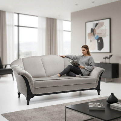 Sofá doble + Sofá de diseñador de 2 plazas + Sofá doble de estilo moderno 190 x 92 cm