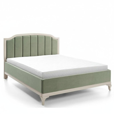 Diseño cama lujo doble hotel camas dormitorio cuero moderno tela 160*200cm.