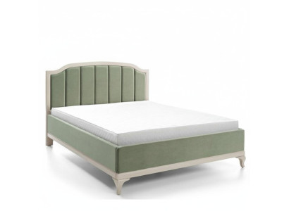 Diseño cama lujo doble hotel camas dormitorio cuero moderno tela 160*200cm.