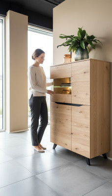 Lujo Vidrio Moderno Vitrina Madera Armario de Diseñador Estantes para Vitrina Estantes Armarios