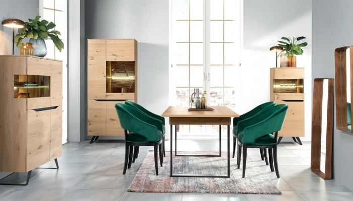 Diseño Vitrina Cómoda Aparador Lado Armario Estante Lujo Sala de estar Armarios Nuevo