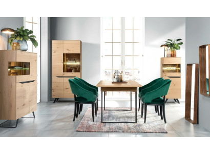 Diseño Vitrina Cómoda Aparador Lado Armario Estante Lujo Sala de estar Armarios Nuevo