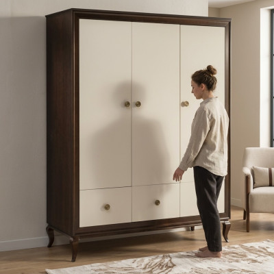 Dormitorio Armario de madera Armario Armarios Armario de diseñador Muebles Nuevos