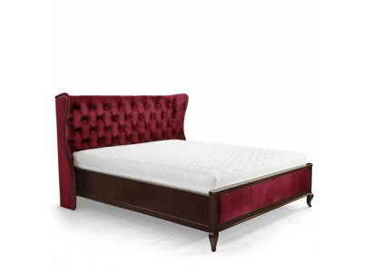 Dormitorio Cama Acolchado Diseño Muebles Lujo Doble Camas Hotel Moderno Tela