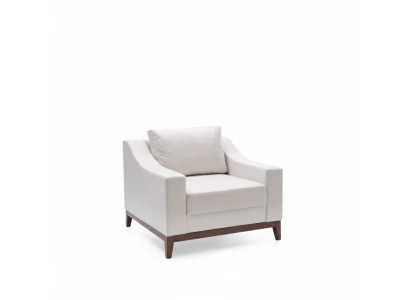 Sillón de relax Lounge de diseñador, moderno blanco, nuevo.