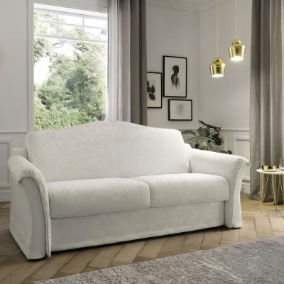 Sofá de Tela de Dos Plazas Muebles Italianos Sala de Estar Sofás de Diseño 2 Plazas Nuevo