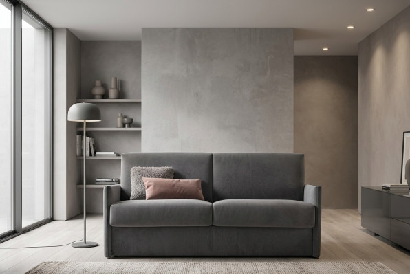 Diseño Sofá de 2 plazas Sofá Tapizado Tejido Sala de estar Textil Sofás Nuevos