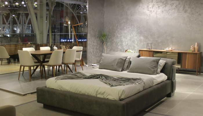 Diseño de cama Cama doble Camas de lujo Muebles de dormitorio tapizados Nuevos
