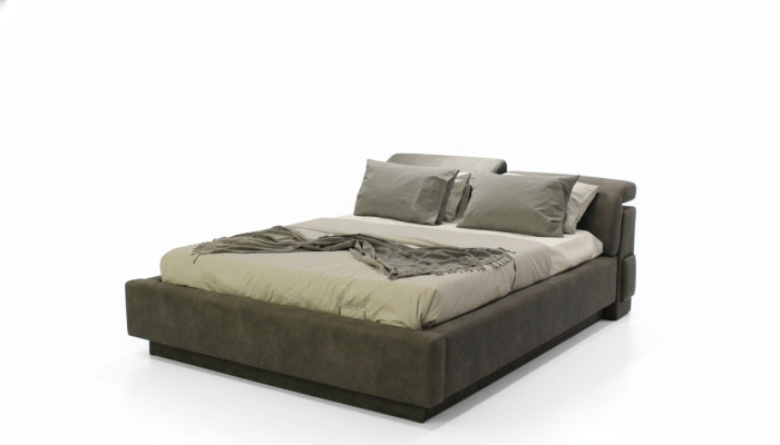 Diseño de cama Cama doble Camas de lujo Muebles de dormitorio tapizados Nuevos