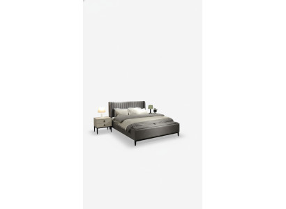 Alta calidad Dormitorio elegante Cama de diseñador Cama doble Muebles nuevos