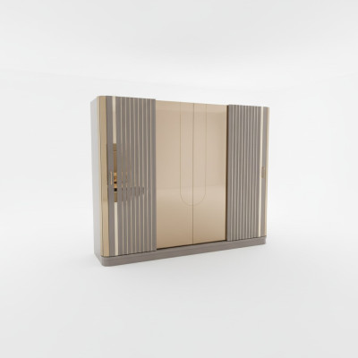 Armario de diseño de lujo, armario de estilo moderno, armarios, muebles de dormitorio nuevos.