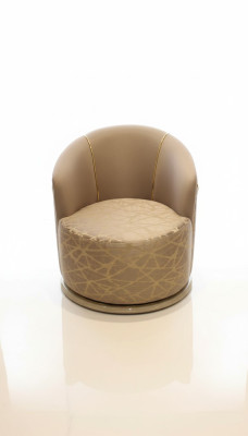 Sillón de relax de lujo moderno para club de televisión, diseño de asientos acolchados de mobiliario de hotel.