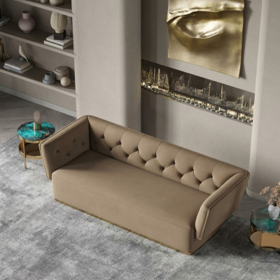 Conjunto de sala de estar Relax Sitz diseño sofá lounge sofás tela sofá de 3 plazas