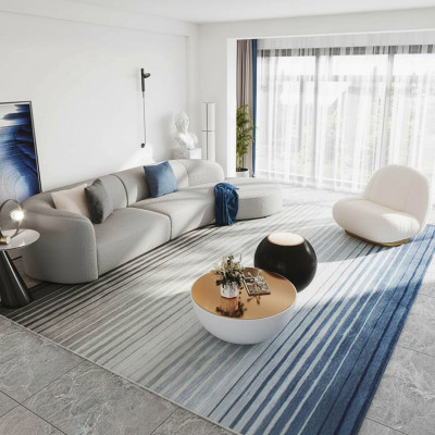 Sofá en forma de L Sofá Conjunto de sala de estar Relajarse Asiento Diseño Sofá Salón Sofás Textil Nuevo