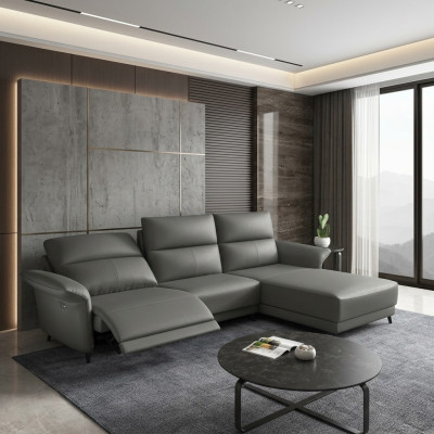 Conjunto de sofá rinconero en forma de L tapizado moderno asiento de relax muebles de lujo sofá esquinero nuevo.