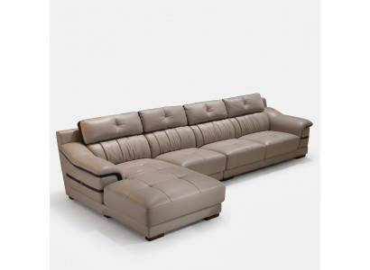 Lujo sofá de esquina sofá de esquina tapizado moderno relax asiento muebles sofá en forma de L